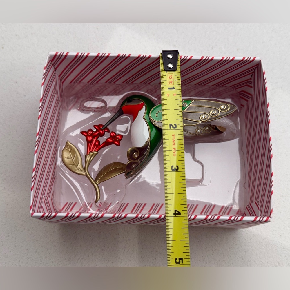 Hallmark Keepsake Ornament Dazzling Hummingbird 2016 Christmas - Picture 16 of 16